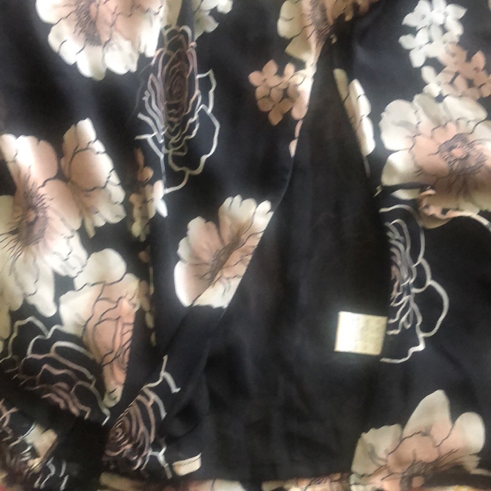 Worthington silk blouse with wrap front - Picture 10 of 12